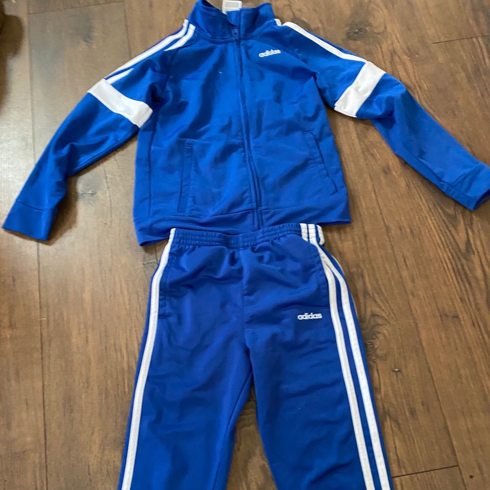 Boys adidas track suit